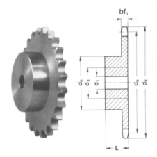 Звездочка цепи ПР-19,05-31,8 z=20 d=50
